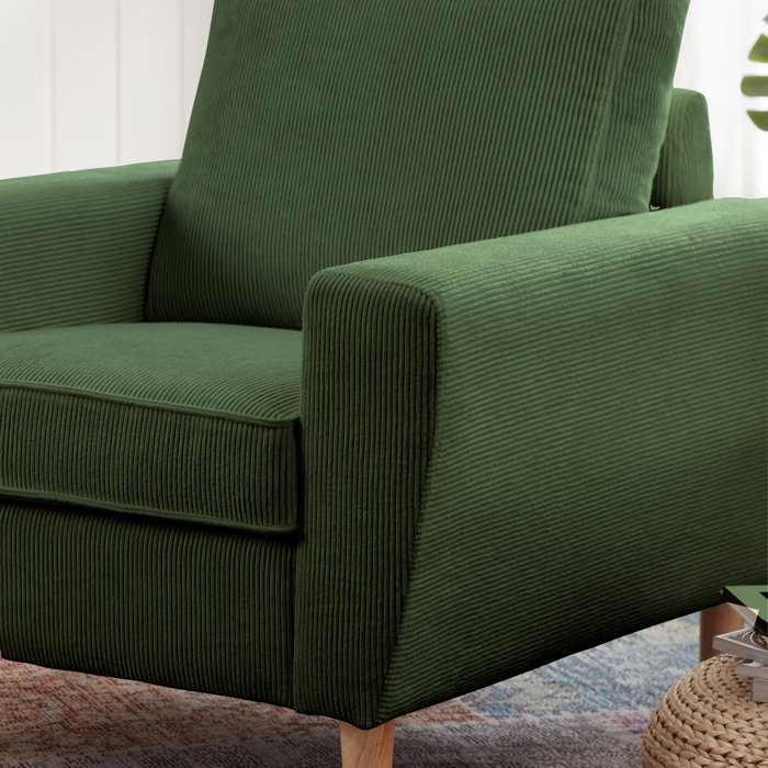 Latitude Run® Sherrey 33'' Wide Velvet Armchair & Reviews Wayfair